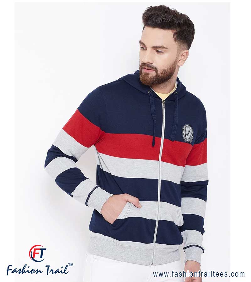 Cotton Striper Sweatshirts manufacturers, Suppliers, Distributors, exporters in India Punjab Ludhiana +91-96464-81600, +91-98153-71113 https://www.fashiontrailtees.com