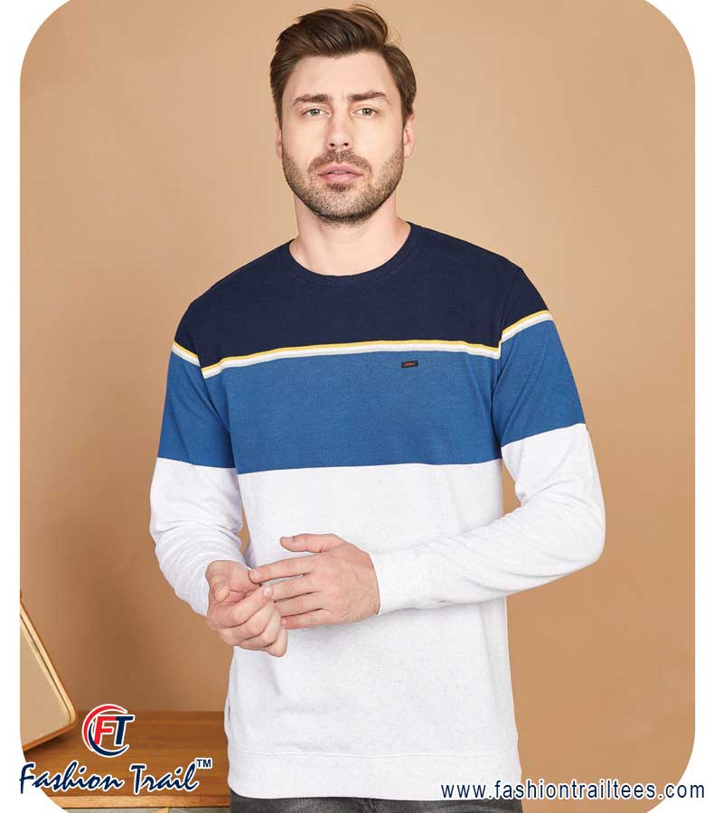 Striper Sweatshirts for Men manufacturers, Suppliers, Distributors, exporters in India Punjab Ludhiana +91-96464-81600, +91-98153-71113 https://www.fashiontrailtees.com