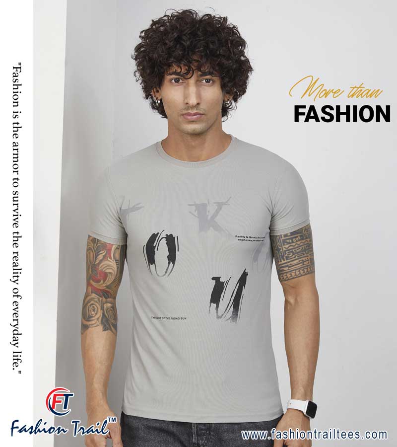 Printed T Shirts for Men manufacturers, Suppliers, Distributors, exporters in India Punjab Ludhiana +91-96464-81600, +91-98153-71113 https://www.fashiontrailtees.com